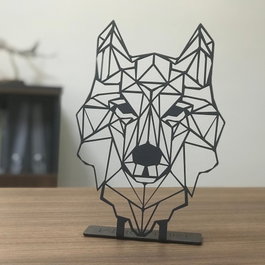 Aberto Design Kurt Pod Decoración de Metal Negro